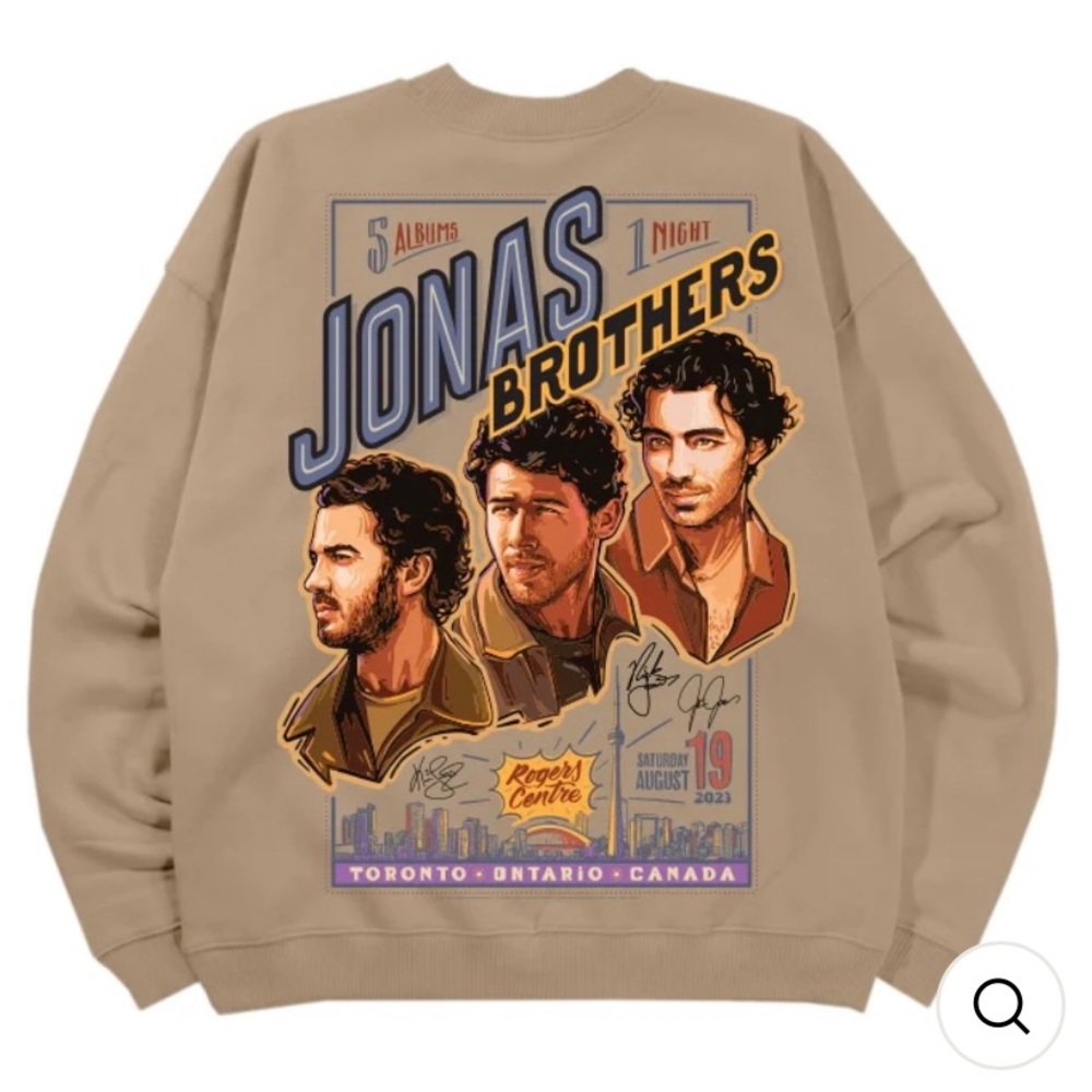 Jonas Brothers - TORONTO EXCLUSIVE - Crew Neck